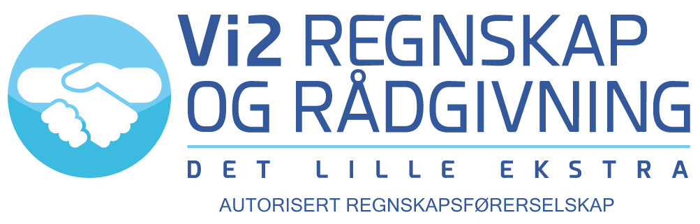 Logo - Vi2 Regnskap og Rådgivning AS 